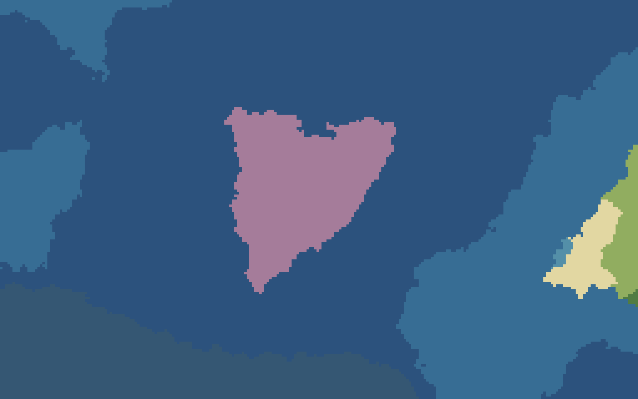 Biome map of seed 0 · X: -576, Z: -1024