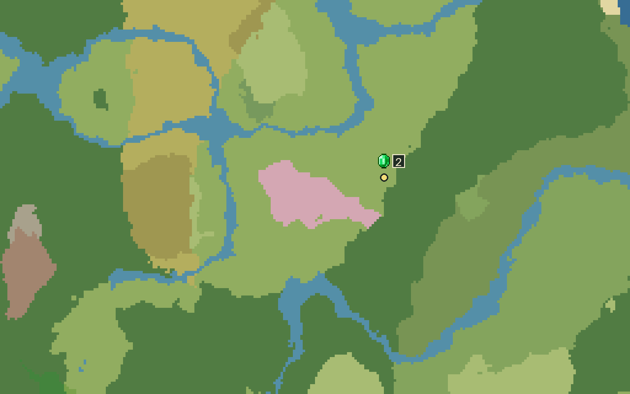 Mapa de biomas de la semilla 8675309 · X: -384, Z: 384